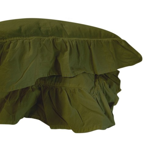 Poszewka bawełniana komplet OLIVE/2x40x40 STONEWASHED Limasso Poszewka bawełniana komplet OLIVE/2x40x40 STONEWASHED Limasso