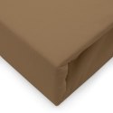 Prześcieradło jersey elastan z gumką 54 BRAUN/BRĄZ/220x200x30 Darymex