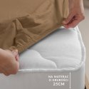 Prześcieradło jersey elastan z gumką 54 BRAUN/BRĄZ/220x200x30 Darymex