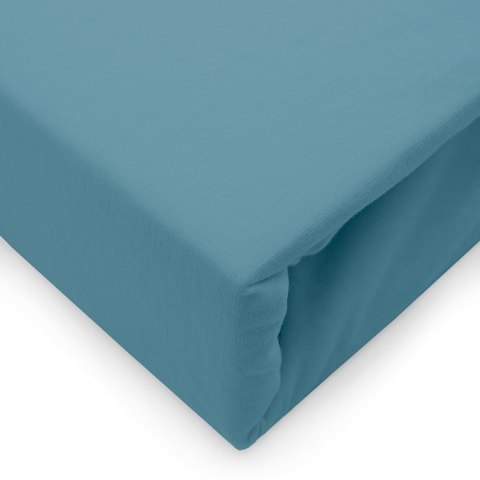 Prześcieradło jersey elastan z gumką BLUE/NIEBIESKI/180x200x30 Darymex Prześcieradło jersey elastan z gumką BLUE/NIEBIESKI/180x200x30 Darymex