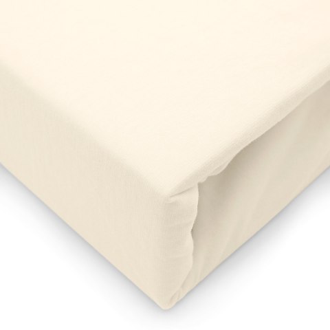 Prześcieradło jersey elastan z gumką ECRU/EKOLOGIA/220x200x30 Darymex Prześcieradło jersey elastan z gumką ECRU/EKOLOGIA/220x200x30 Darymex