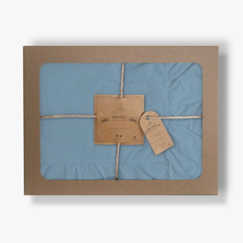 Pościel bawełniana BLUE/220X200(P) STONEWASHED Limasso Pościel bawełniana BLUE/220X200(P) STONEWASHED Limasso