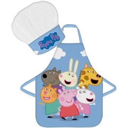 Fartuszek dziecięcy z czapką Peppa i przyjaciele Aptex