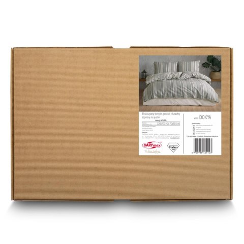 Pościel bawełniana DOKYA/220x200(P) NATURAL (promocja) Darymex Pościel bawełniana DOKYA/220x200(P) NATURAL (promocja) Darymex