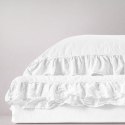 Pościel bawełniana OPTIC WHITE/220X200(P) STONEWASHED Limasso