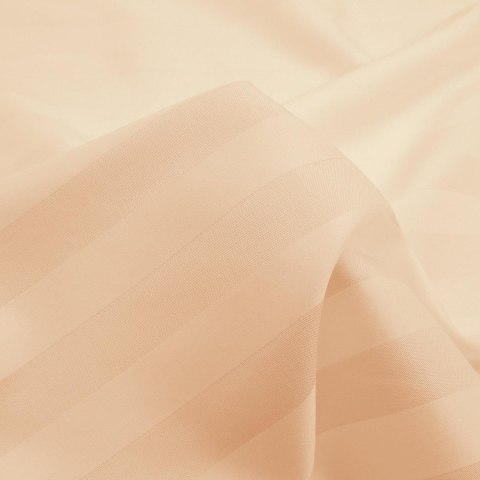 Poszewka satyna bambusowo-bawełniana STRIPE BEIGE/70x80 z listwą Darymex Poszewka satyna bambusowo-bawełniana STRIPE BEIGE/70x80 z listwą Darymex