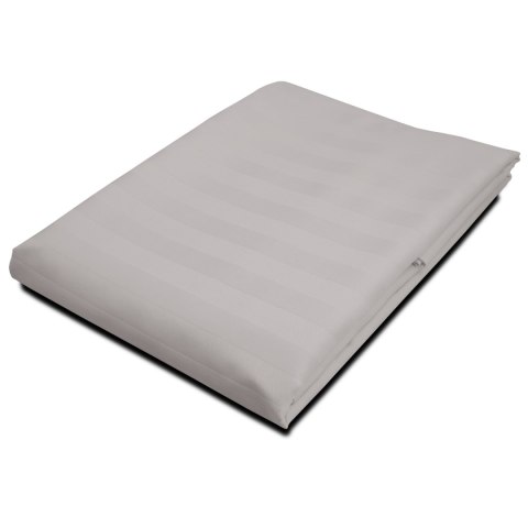 Prześcieradło satyna bambusowo-bawełniana STRIPE GREY/220x260 Darymex Prześcieradło satyna bambusowo-bawełniana STRIPE GREY/220x260 Darymex