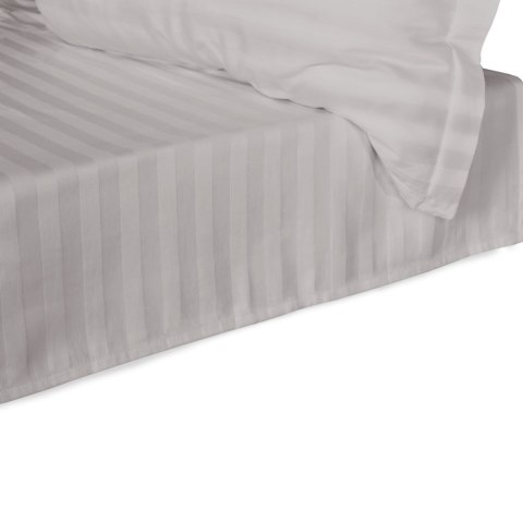 Prześcieradło satyna bambusowo-bawełniana STRIPE GREY/220x260 Darymex Prześcieradło satyna bambusowo-bawełniana STRIPE GREY/220x260 Darymex