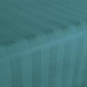 Prześcieradło satyna bambusowo-bawełniana STRIPE SEA TURQUOISE/220x260 Darymex