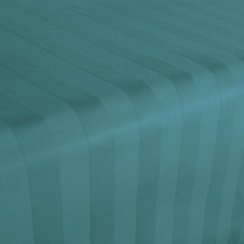 Prześcieradło satyna bambusowo-bawełniana STRIPE SEA TURQUOISE/220x260 Darymex Prześcieradło satyna bambusowo-bawełniana STRIPE SEA TURQUOISE/220x260 Darymex