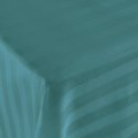 Prześcieradło satyna bambusowo-bawełniana STRIPE SEA TURQUOISE/220x260 Darymex