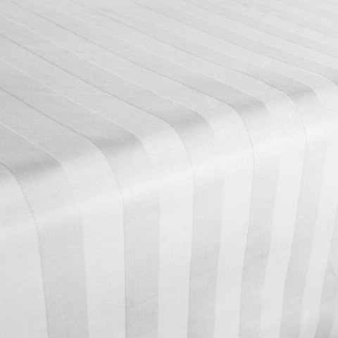 Prześcieradło satyna bambusowo-bawełniana STRIPE WHITE/220x260 Darymex Prześcieradło satyna bambusowo-bawełniana STRIPE WHITE/220x260 Darymex
