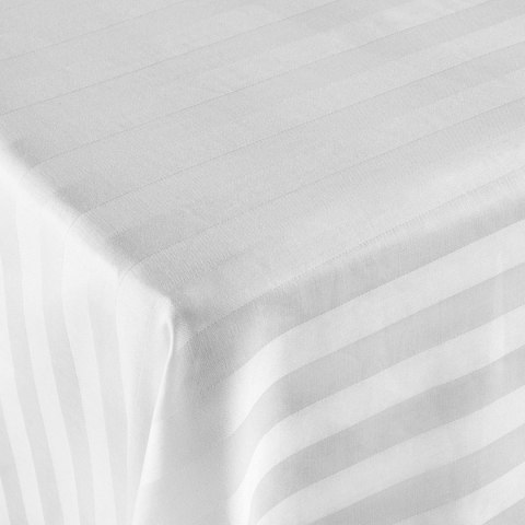 Prześcieradło satyna bambusowo-bawełniana STRIPE WHITE/220x260 Darymex Prześcieradło satyna bambusowo-bawełniana STRIPE WHITE/220x260 Darymex