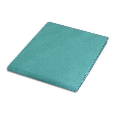 Prześcieradło satyna bawełniana ciemny turkus 042/160x220 Darymex Prześcieradło satyna bawełniana ciemny turkus 042/160x220 Darymex