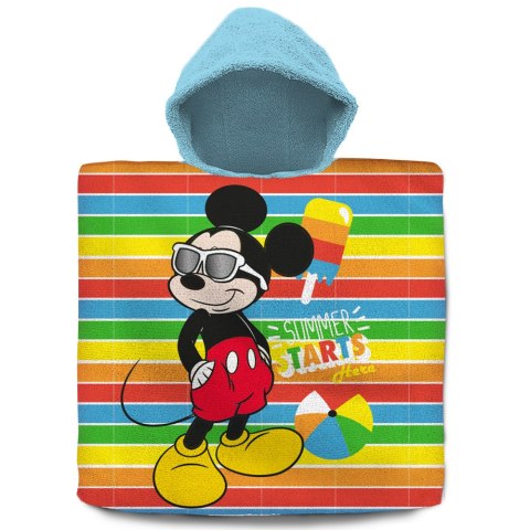 Ręcznik bawełniany ponczo 60x120 Myszka Mickey Euroswan Ręcznik bawełniany ponczo 60x120 Myszka Mickey Euroswan