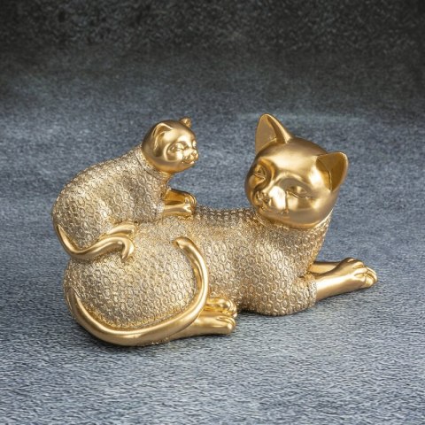 FIGURKA DEKORACYJNA HARIS (06) 9 X 19 X 12 CM ZŁOTY EUROFIRANY FIGURKA DEKORACYJNA HARIS (06) 9 X 19 X 12 CM ZŁOTY EUROFIRANY