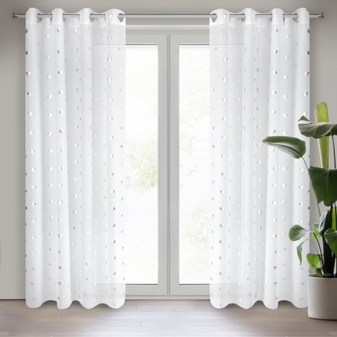 FIRANA GOTOWA BENAY 140 X 250 CM BIAŁY EUROFIRANY FIRANA GOTOWA BENAY 140 X 250 CM BIAŁY EUROFIRANY