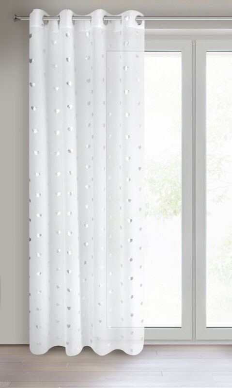 FIRANA GOTOWA BENAY 140 X 250 CM BIAŁY EUROFIRANY FIRANA GOTOWA BENAY 140 X 250 CM BIAŁY EUROFIRANY
