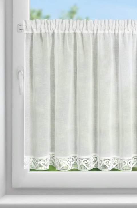 FIRANA GOTOWA GABI NA TAŚMIE 150 X 90 CM KREMOWY EUROFIRANY FIRANA GOTOWA GABI NA TAŚMIE 150 X 90 CM KREMOWY EUROFIRANY