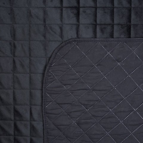 NARZUTA D91 LUIZ 5 70 X 160 CM CZARNY EUROFIRANY NARZUTA D91 LUIZ 5 70 X 160 CM CZARNY EUROFIRANY