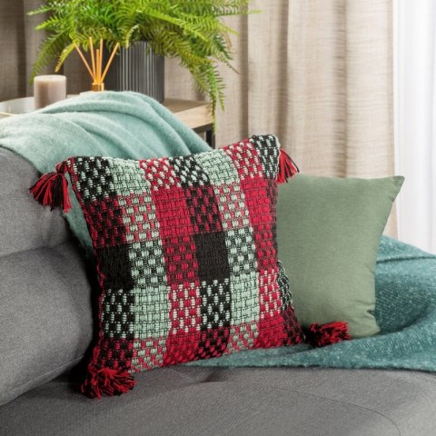 POSZEWKA HILAR 45 X 45 CM CZERWONY EUROFIRANY POSZEWKA HILAR 45 X 45 CM CZERWONY EUROFIRANY