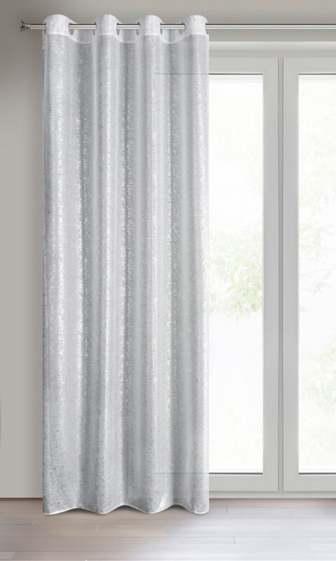 ZASŁONA GOTOWA D91 MILY 140 X 250 CM BIAŁY EUROFIRANY ZASŁONA GOTOWA D91 MILY 140 X 250 CM BIAŁY EUROFIRANY