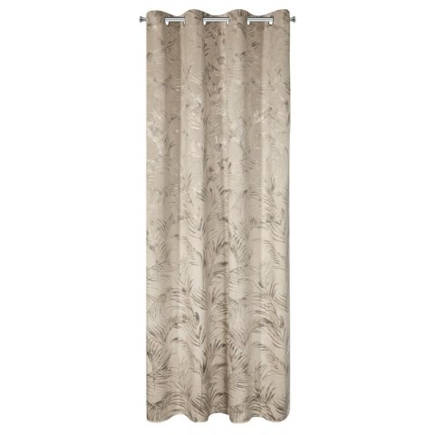 ZASŁONA GOTOWA DEBRA 135 X 270 CM BEŻOWY EUROFIRANY ZASŁONA GOTOWA DEBRA 135 X 270 CM BEŻOWY EUROFIRANY