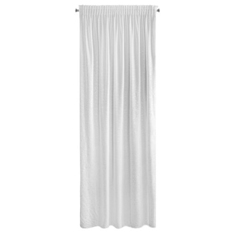 FIRANA GOTOWA ROXI NA TAŚMIE 140 X 270 CM BIAŁY EUROFIRANY FIRANA GOTOWA ROXI NA TAŚMIE 140 X 270 CM BIAŁY EUROFIRANY