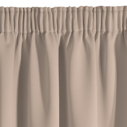 ZASŁONA GOTOWA LOGAN NA TAŚMIE 135 X 270 CM BEŻOWY EUROFIRANY ZASŁONA GOTOWA LOGAN NA TAŚMIE 135 X 270 CM BEŻOWY EUROFIRANY