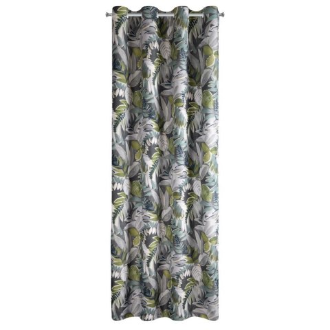 ZASŁONA GOTOWA MARILA 140 X 270 CM STALOWY EUROFIRANY ZASŁONA GOTOWA MARILA 140 X 270 CM STALOWY EUROFIRANY
