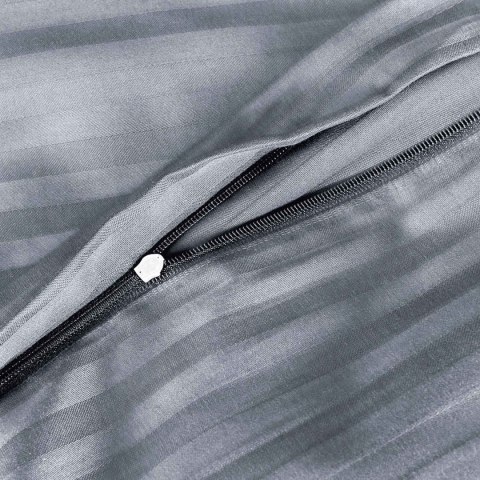 Pościel satyna bawełniana CIZGILI ANTHRACITE/180x200 EXCLUSIVE Darymex Pościel satyna bawełniana CIZGILI ANTHRACITE/180x200 EXCLUSIVE Darymex