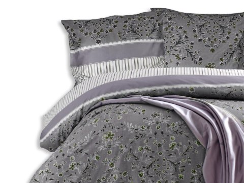 Pościel satyna bawełniana CLAUDIA GREY/200x220 EXCLUSIVE Darymex Pościel satyna bawełniana CLAUDIA GREY/200x220 EXCLUSIVE Darymex