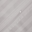 Pościel satyna bambusowo-bawełniana (P) STRIPE GREY/160x200 +2x70x80 z listwą +4x40x40 BAMBOO Darymex