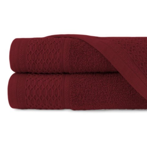 Ręcznik D Bawełna 100% Solano Bordo (P) 50x90+70x140 kpl. Darymex Ręcznik D Bawełna 100% Solano Bordo (P) 50x90+70x140 kpl. Darymex