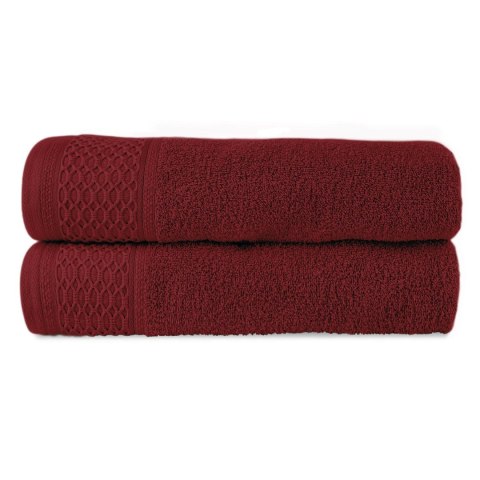 Ręcznik D Bawełna 100% Solano Bordo (P) 50x90+70x140 kpl. Darymex Ręcznik D Bawełna 100% Solano Bordo (P) 50x90+70x140 kpl. Darymex
