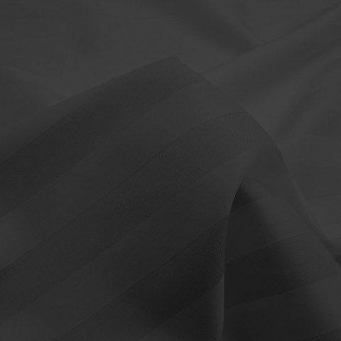 Poszewka satyna bambusowo-bawełniana STRIPE BLACK/70x80 z listwą Darymex Poszewka satyna bambusowo-bawełniana STRIPE BLACK/70x80 z listwą Darymex