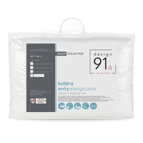 KOŁDRA DESIGN91 180 X 200 CM BIAŁY EUROFIRANY KOŁDRA DESIGN91 180 X 200 CM BIAŁY EUROFIRANY