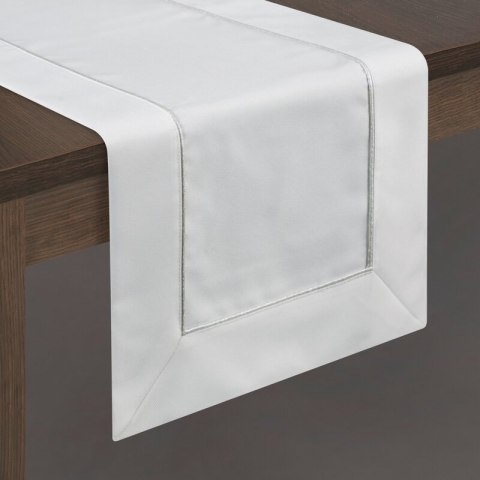 OBRUS MADELE 40 X 180 CM BIAŁY EUROFIRANY OBRUS MADELE 40 X 180 CM BIAŁY EUROFIRANY