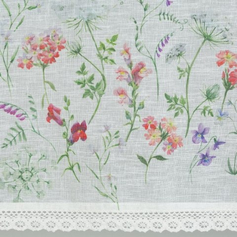 FIRANA GOTOWA SYLWIA NA TAŚMIE 150 X 60 CM BIAŁY EUROFIRANY FIRANA GOTOWA SYLWIA NA TAŚMIE 150 X 60 CM BIAŁY EUROFIRANY