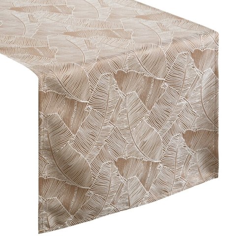 OBRUS ISLA 40 X 140 CM CIEMNOBEŻOWY EUROFIRANY OBRUS ISLA 40 X 140 CM CIEMNOBEŻOWY EUROFIRANY