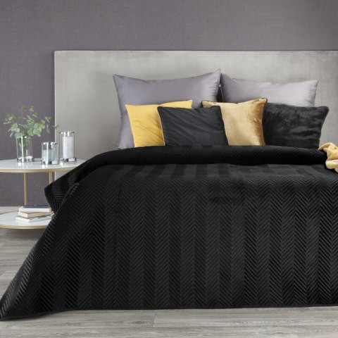 NARZUTA SOFIA 170 X 210 CM CZARNY EUROFIRANY NARZUTA SOFIA 170 X 210 CM CZARNY EUROFIRANY