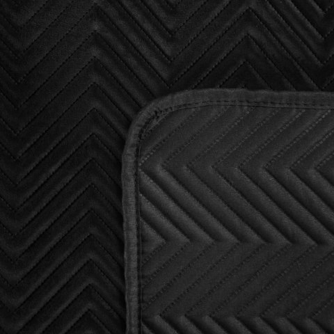 NARZUTA SOFIA 170 X 210 CM CZARNY EUROFIRANY NARZUTA SOFIA 170 X 210 CM CZARNY EUROFIRANY