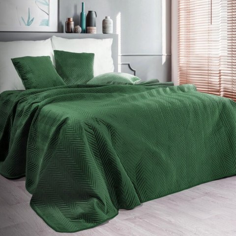 NARZUTA SOFIA 230 X 260 CM CIEMNOZIELONY EUROFIRANY NARZUTA SOFIA 230 X 260 CM CIEMNOZIELONY EUROFIRANY