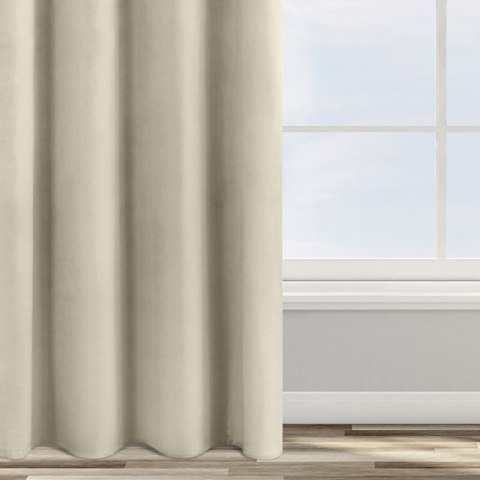 ZASŁONA GOTOWA D91 ROSA 140 X 250 CM BEŻOWY EUROFIRANY ZASŁONA GOTOWA D91 ROSA 140 X 250 CM BEŻOWY EUROFIRANY