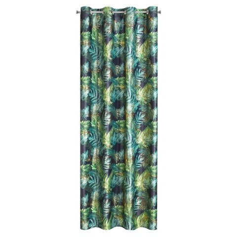 ZASŁONA GOTOWA DAVOS 140 X 250 CM CZARNY EUROFIRANY ZASŁONA GOTOWA DAVOS 140 X 250 CM CZARNY EUROFIRANY