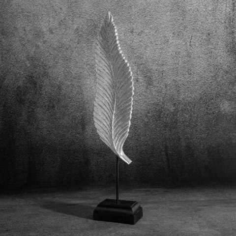 FIGURKA DEKORACYJNA ELDO 12 X 8 X 55 CM SREBRNY EUROFIRANY FIGURKA DEKORACYJNA ELDO 12 X 8 X 55 CM SREBRNY EUROFIRANY