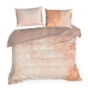 KOMPLET POŚCIELI ESPRIT 01 220 X 200 CM PUDROWY RÓŻ EUROFIRANY