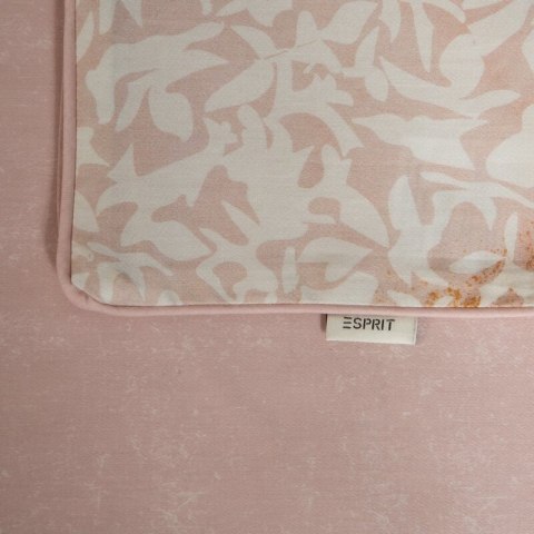 KOMPLET POŚCIELI ESPRIT 01 220 X 200 CM PUDROWY RÓŻ EUROFIRANY KOMPLET POŚCIELI ESPRIT 01 220 X 200 CM PUDROWY RÓŻ EUROFIRANY