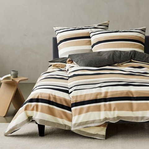 KOMPLET POŚCIELI ESPRIT 04 160 X 200 CM BEŻOWY EUROFIRANY KOMPLET POŚCIELI ESPRIT 04 160 X 200 CM BEŻOWY EUROFIRANY