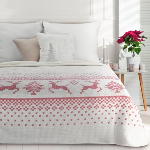 KOC ŚWIĄTECZNY NOEL 200 X 220 CM BIAŁY EUROFIRANY KOC ŚWIĄTECZNY NOEL 200 X 220 CM BIAŁY EUROFIRANY